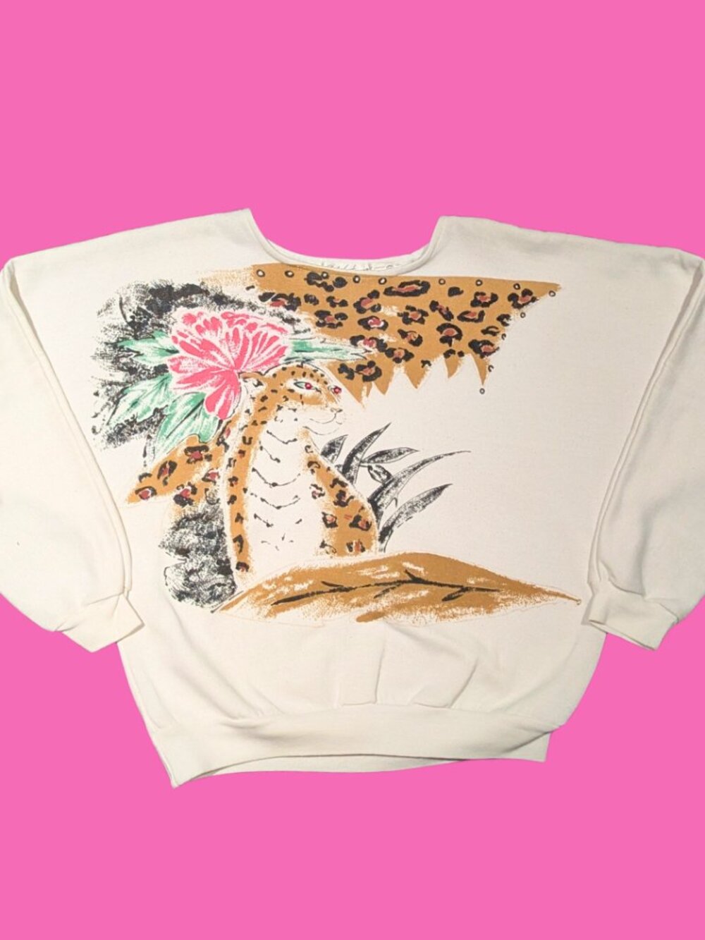 Vintage 1980's Club Contempo Puma Shirt Size L